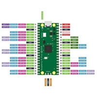 Raspberry Pi Pico/2 Pico Asli Dengan Papan Pengembangan Wifi Nirkabel Pico atau H Dengan Dukungan Pin Header Mciropython/C++