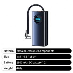 Compresor de Aire Portátil para Neumáticos de Coche y Bicicleta, Inflador con Logotipo Personalizado, Venta al Por Mayor - Product Image 3