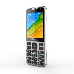 Téléphone mobile à clavier 4G LTE <span class=keywords><strong>Kaios</strong></span> 2,8 pouces 2020, dernier modèle, MTK Celulares, double SIM, fonction barre, téléphone avec WIFI, Facebook - Product Image 1