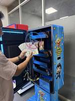 Distributeur automatique de cartes TCG, mini, sur pied, avec écran tactile de 43 pouces, pour la vente de cartes sportives