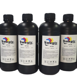 Imprimante UV pour encres d'impression souples compatibles XP600 F1080 I1600 I3200 L800 têtes d'impression 500ML vernis blanc par bouteille 1000ML - Product Image 1