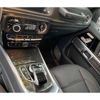 Intérieur en fibre de carbone sèche pour Classe G W464 2019+ W463a Classe G Ensemble de 10 pièces Accessoires de voiture Pièces automobiles