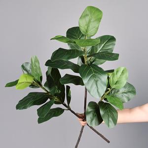 Planta Artificial de Ficus Lyrata Meng Jie de 100cm/200cm, Plástico PVC, Decoración para el Hogar, Accesorios para Exteriores - Product Image 2