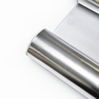 Matériau ignifuge et isolant thermique - Tissu en aluminium non perméable