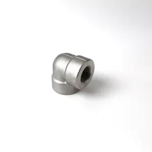 Factory wholesale Stainless steel 304 316 high pressure pipe fittings forged steel Elbow of 3000 psi 6000 psi fittings elbow