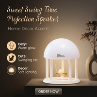 Lampe de table portable LED ABS de style nordique pour enfants, sans fil, à projection, intensité réglable, alimentée par USB, blanc chaud, design moderne, nouveauté