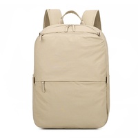 Nouveau sac à dos unisexe en polyester pour les déplacements professionnels, grande capacité, pour ordinateur portable, avec fermeture éclair double épaule