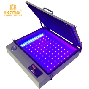 50*60cm Tischbelastungseinheit Seidenfilter-Druckermaschine mit LED-Licht für Seidenfilter-Druckerrahmen