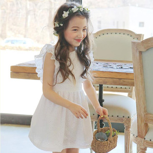 Acquista <span class=keywords><strong>Online</strong></span> Vestiti Economici Abito Estivo in Cotone per Bambina di 2 Anni - Product Image 2