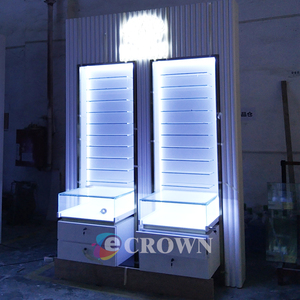 <strong>Eyeglass</strong> Diamond Shop Metal Floor Cabinet Hanging <strong>Windshield</strong> <strong>Wiper</strong> Display Shop With Wheel OEM - Product Image 5