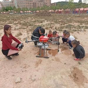 โดรนเกษตร CCW610 10 ลิตร แบบ 6 แกน สำหรับพ่นยาฆ่าแมลง ปรับแต่งได้สำหรับข้าวโพด ข้าวสาลี มอเตอร์ไฟฟ้า แบตเตอรี่ กล้อง - Product Image 6