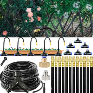 Kit d'irrigation par micro-pulvérisation 1/2 pouce en cuivre, raccord rapide, efficace pour les fleurs et les serres - Product Image 1