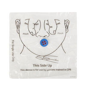 Masker CPR, Gantungan Kunci latihan pertolongan pertama, termasuk Kit pertolongan pertama, perisai wajah pernapasan mulut ke mulut - Product Image 1