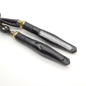 Motorcycle Modified Lamp, LED Dual-color Flowing <b>Light</b>, Turn signal and <b>Daytime</b> <b>Running</b> <b>Light</b> Combo Dual-color <b>Light</b> - Product Image 6