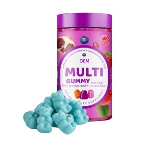Multivitamin Gummies. Complete Daily <strong>Vitamins</strong> for Energy, Immunity &amp; Hair Skin Nails. Biotin, D3, B12. Delicious Berry Flavor - Product Image 3