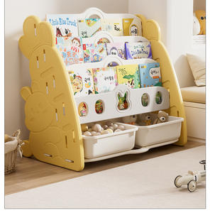 <span class=keywords><strong>Meuble</strong></span> de <span class=keywords><strong>rangement</strong></span> sur pied en plastique pour jouets d'enfants et livres d'images pour bébés, idéal pour les crèches et les jardins d'enfants (vente en gros) - Product Image 5