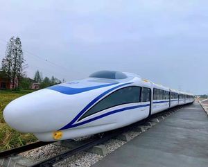 Tren Turístico Eléctrico para Parques de Diversiones, Centros Comerciales, Funciona con Batería, Construcción de Aluminio, Capacidad de 500 kg, Diversión para Todos - Product Image 5