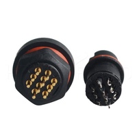 Connecteurs automobiles étanches HytePro circulaires à 10 broches à baïonnette IP68