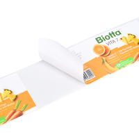Impression d'étiquettes autocollantes personnalisées pour aliments en conserve en rouleau, étiquettes adhésives imperméables pour l'emballage alimentaire et l'artisanat