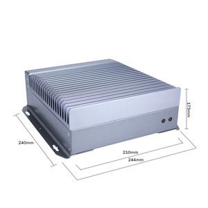 Multi slot ekspansi fanless industrial mini pc i3 i5 i7 1 * VGA + 1 * HD + 1 * DP 8 * USB3.0 pc Industri - Product Image 2