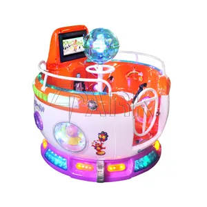 Batterij Kids Kinderen Op Motor Kind Carrousel Motor Muntautomaat Kiddie Ride Kid Games Film Machines