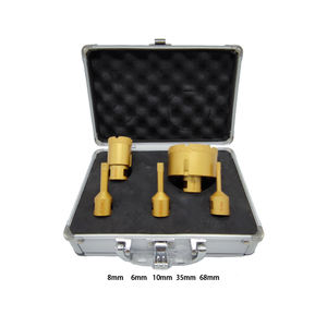 DEYI 6-68MM OEM scatola in alluminio brasato sottovuoto confezione in gres porcellanato set di punte per fori diamantati - Product Image 3
