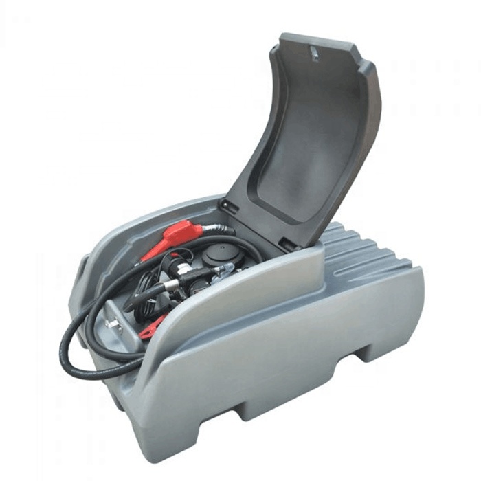 Ферма 100 л/27 галлонов, портативный пластиковый дизельный топливный бак с самовсасывающим диафрагменным насосом 12 В