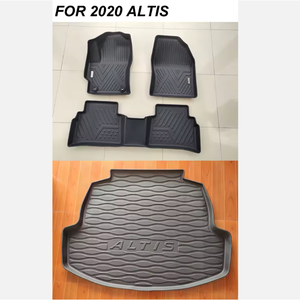 เสื่อ3D แบบเต็มตัว5ชิ้นแผ่นปูท้ายรถแบบหนา3.5มม. สำหรับ<span class=keywords><strong>2020</strong></span> - Product Image 6