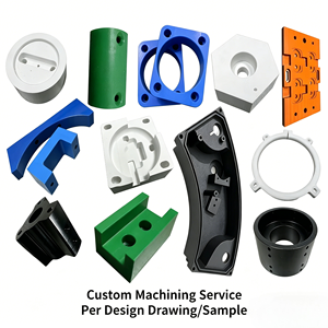 Injection Molded Nylon/POM/PTFE Wear Resistant Customized <b>Small</b> Plastic Parts CNC Machining Tool Parts Milling Acrylic ABS Parts - Product Image 2