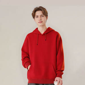 Sudadera con Capucha Extra Grande, Informal, Holgada, de Algodón Puro de Alta Calidad, con Logotipo Personalizado, 420G - Product Image 3