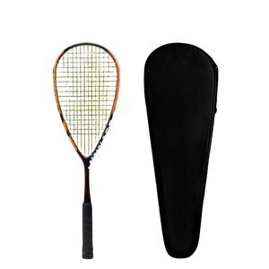 מחבט סקווש סיבי פחמן מקצועי עם רשת ניילון למבוגרים לתחרות והכשרה - Product Image 4