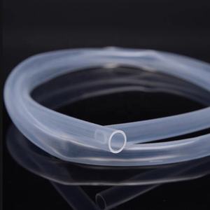 Transparentes hoch temperatur beständiges elastisches kreisförmiges weiches Silikonkautschuk-Schlauchrohr-Hohlrohr in Lebensmittel qualität - Product Image 6