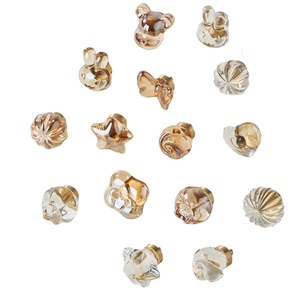 Light Luxury Brass Alloy Glass <strong>Diamond</strong> Furniture Cabinet Door <strong>Drawer</strong> Gold Handles Bedroom Kitchen Pull - Product Image 1