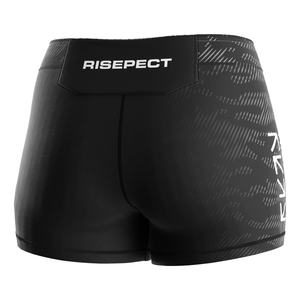 Shorts de Compresión para Mujer, Corte Vale Tudo, Costuras Planas, Tejido Elástico en 4 Direcciones, Antibacteriano, para Actividades de Artes Marciales - Product Image 3