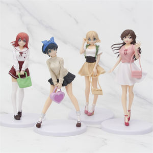Nueva figurita japonesa <span class=keywords><strong>Rent</strong></span> <span class=keywords><strong>a</strong></span> <span class=keywords><strong>Girlfriend</strong></span> figuras Mizuhara Chizuru Ruka Sarashina modelo PVC Anime figura chica Anime estatua juguete - Product Image 1