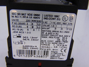 1plc mảnh Thương hiệu Mới ban đầu 3rt1016-1vb42 Contactor - Product Image 3