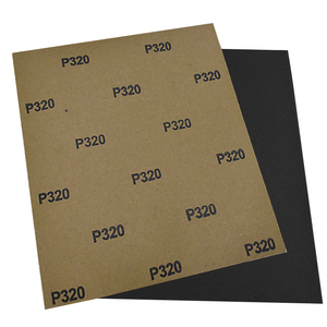 230x280mm siyah silisyum karbür su geçirmez aşındırıcı zımpara kağıdı levha 1mm orta dikdörtgen OEM özelleştirilebilir zımpara kum kağıt - Product Image 6
