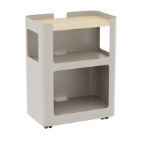 CAB10-01 Armoire de rangement mobile pour jeux vidéo avec étagères ouvertes pour NS PS4 PS5 Xbox