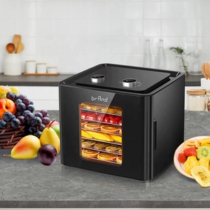 Déshydrateur alimentaire à fonctionnement simple, 6 tiroirs, commandes manuelles uniquement, aucune configuration complexe, appareil électroménager 400W, Sunsir OEM/ODM - Product Image 2