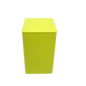 Caja de lata de punto de metal rectangular multicolor reciclable para embalaje de té de alimentos de café - Product Image 4