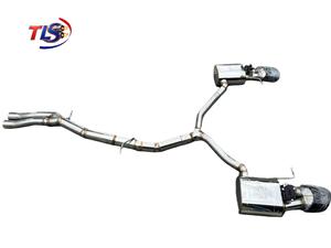 Tubos de <span class=keywords><strong>Escape</strong></span> Catback TLS Tuning para <span class=keywords><strong>Audi</strong></span> RS4/<span class=keywords><strong>RS5</strong></span> B9/B9.5 2.9T, Acero Inoxidable 304 de 1.5mm, Silenciador de <span class=keywords><strong>Escape</strong></span> de Carreras con Acabado Pulido Espejo - Product Image 2
