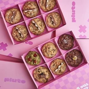 Cao cấp đầy màu sắc Cookie giấy bao bì hộp với sô cô la nước sốt khay - Product Image 3