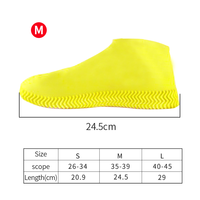 Couvre-Chaussures Imperméables en Silicone Réutilisables Antidérapants pour la Pluie – Unisexe