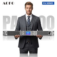 Amplificateur de puissance numérique 2000W avec écran d'affichage, amplificateur audio professionnel pour DJ, pour caissons de basses, système de sonorisation PA, 4 ohms, audio haute résolution