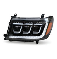 Ensemble de phares LED pour Toyota LC100 2003-2006, remplacement de phares halogènes / LED, pièces d'éclairage automobile