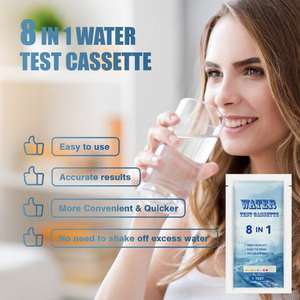 Bandelettes de <span class=keywords><strong>test</strong></span> d'eau de dureté totale portables <span class=keywords><strong>Test</strong></span> d'eau potable bandelettes de prix bon marché - Product Image 4