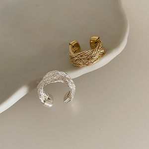 Joyería Acero inoxidable 18K Chapado en oro Mujeres Regalos Boda Joyería fina de moda Anillos para niñas - Product Image 5