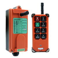 Gran oferta grúa 433MHz SISTEMA DE Control remoto inalámbrico Industrial Universal para cabrestantes 6 botones interruptor de encendido y apagado