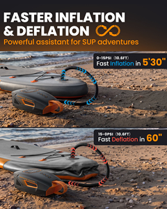 Pompe à air miniature rechargeable OutdoorMaster Shark3 <span class=keywords><strong>Mini</strong></span> 14.43Wh avec 5 embouts pour gonflage et dégonflage de matelas pneumatiques, sacs de rangement et flotteurs de piscine - Product Image 5