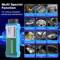 Nouveau VXDIAG 6154A pour VW, remplace le 5054A V7.2.1 WIFI VXDIAG VCX NANO OBD2 Scanner de diagnostic pour Audi/Seat ECU Flash A+++.